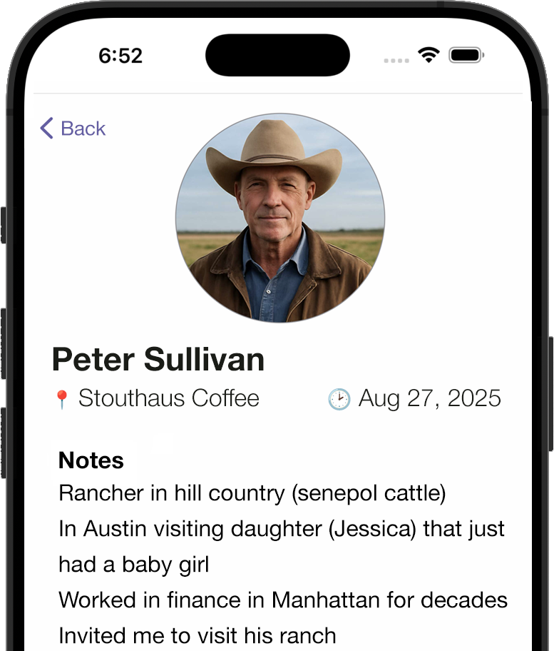 App screenshot: accessibility friendly layout